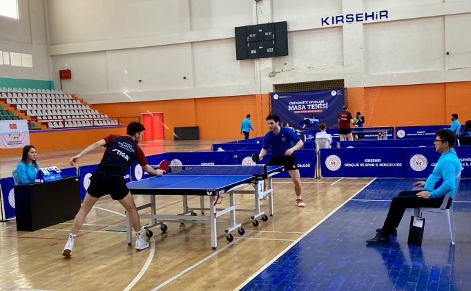 �niversite Sporlar� Masa Tenisi T�rkiye �ampiyonas� tamamland�