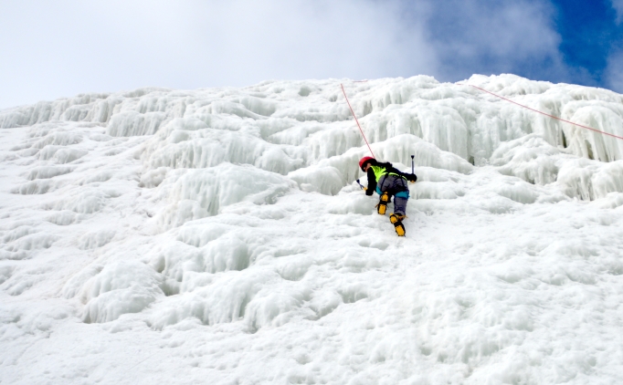 Erzurum'da T�rkiye Buz T�rman��� �ampiyonas� d�zenlendi