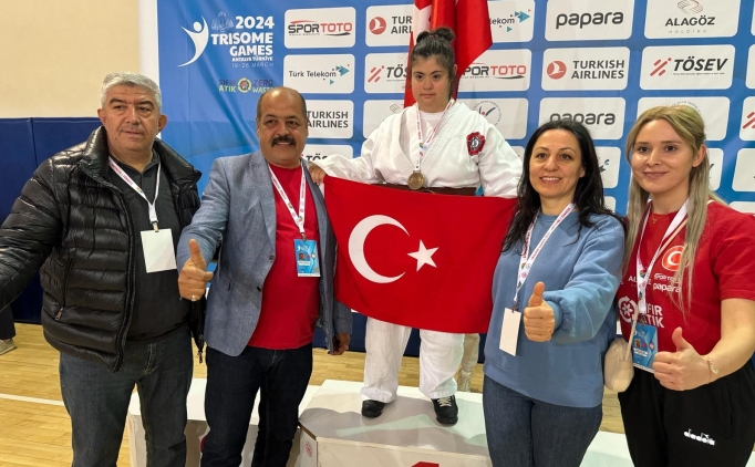 Down sendromlu �zel sporculardan 17 madalya!