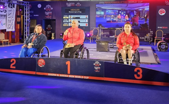 Milli para halterci Sibel �am'dan olimpiyat kotas�!