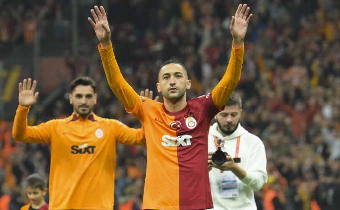 Hakim Ziyech'ten dikkat eken paylam