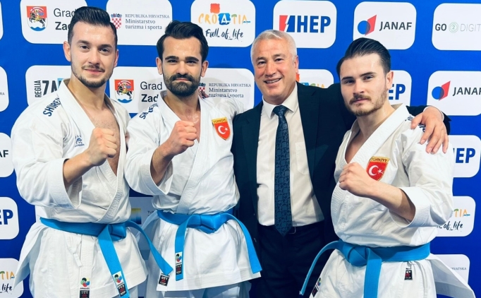 Avrupa Karate �ampiyonas�'nda biri alt�n 2 madalya