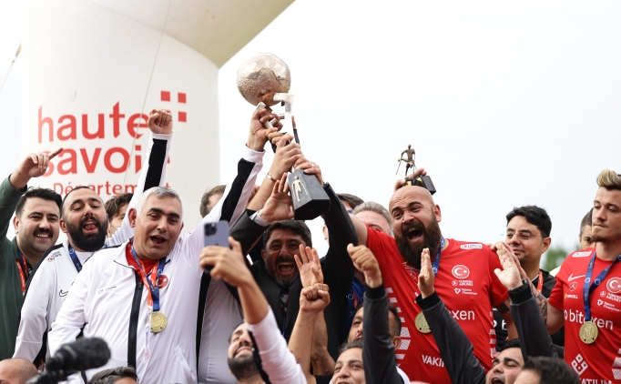 Türkiye Ampute Milli Futbol Takımı, Avrupa Şampiyonu!