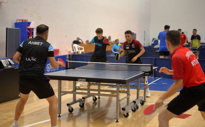 Masa Tenisi T�rkiye �ampiyonas� ba�lad�