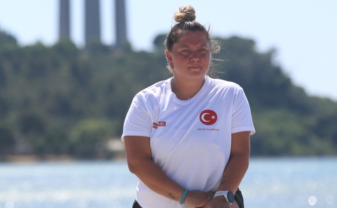 �anakkaleli sporcu 36 kilometrelik Man� Denizi'ni ge�meye haz�rlan�yor