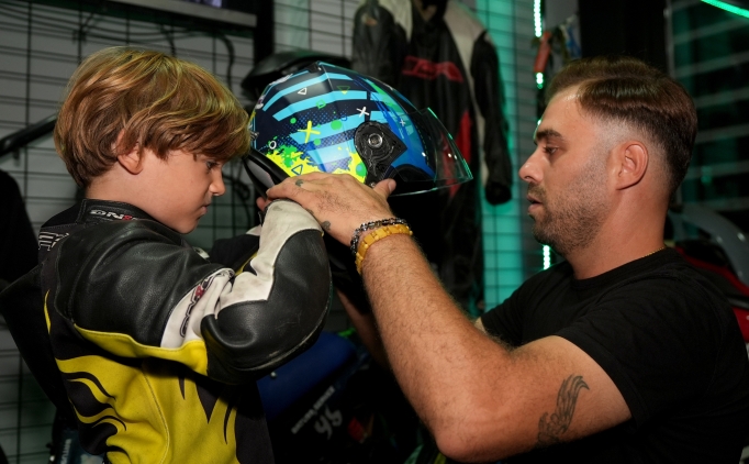 Minik motosiklet�i Atlas Pars 'takipte'