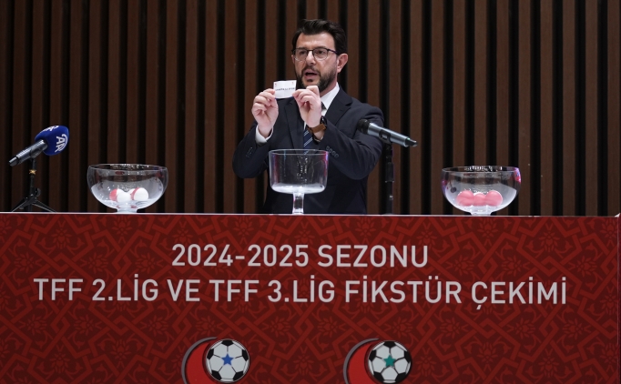 TFF 2. Lig ve TFF 3. Lig'de 2024-25 sezonunun fikst�r �ekimi yap�ld�