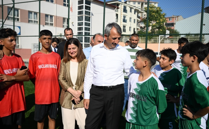 Edirne'de renciler, 'Yaz Mahalle Ligi' ile sporla bulutu