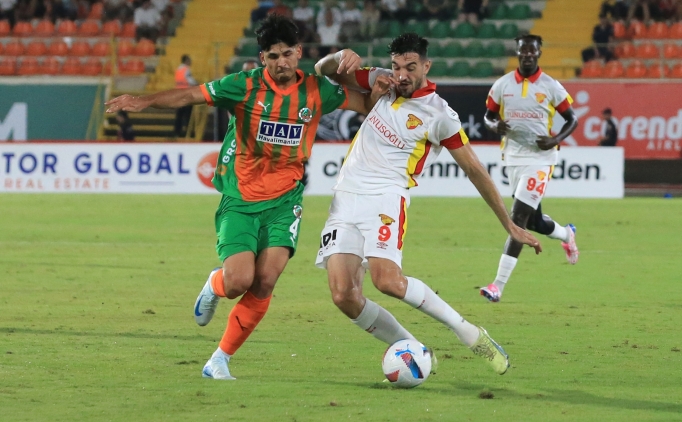 Alanyaspor - Göztepe maçında kazanan yok!