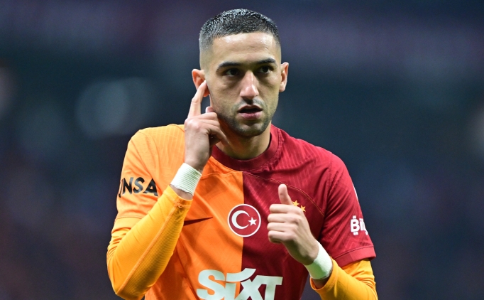 Galatasaray'da Ziyech ile grmeler tkand!