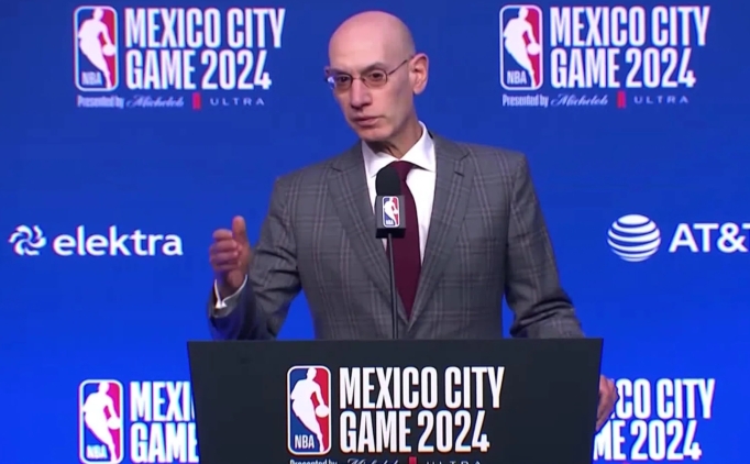 Silver: 'Mexico City'de NBA takm olmas ok zor ihtimal'