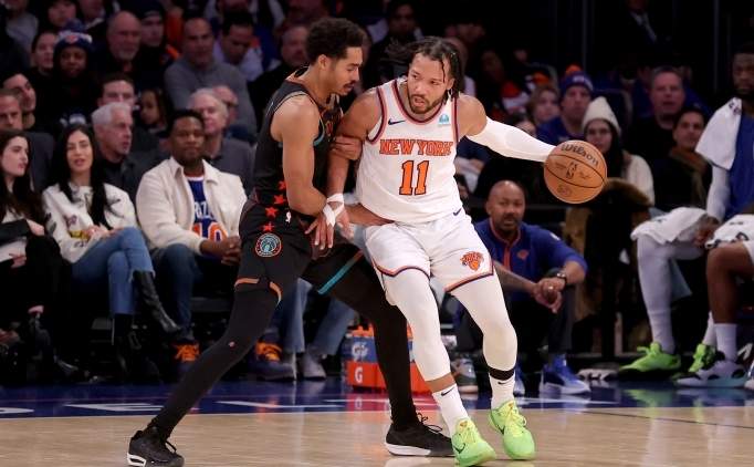 Jalen Brunson, Wizards' MSG'de 41 sayyla ykt!