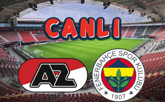 TRT 1 Canl zle: AZ Alkmaar Fenerbahe canl izle