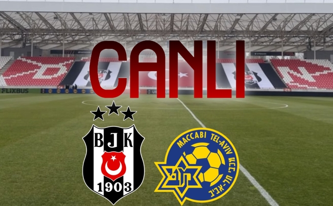 Beikta Maccabi Tel Aviv ma canl yayn kesintisiz linki (TRT Spor)