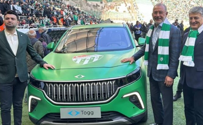 Trkiye'nin otomobili TOGG, Bursaspor'a sponsor oldu