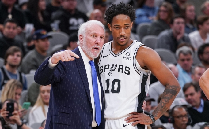 DeRozan'dan, Wemby'ye mentrlk yapmasn isteyen Popovich'e vgler!