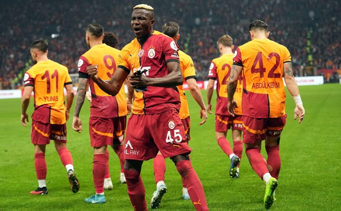 Galatasaray'dan mthi dominasyon: 144'te 130