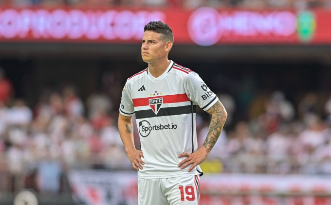 Sao Paulo'dan James Rodriguez iin Beikta aklamas