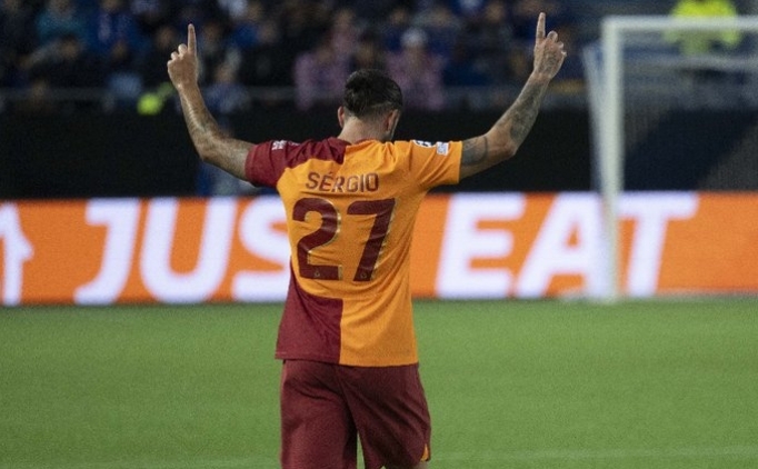 Galatasaray: 'Kendine kul�p bul Sergio'