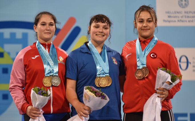 Y�ld�zlar ve 15 Ya� Alt� Avrupa Halter �ampiyonas� tamamland�