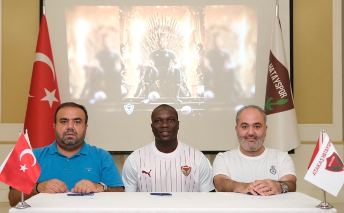 Hatay'da Aboubakar imzay att