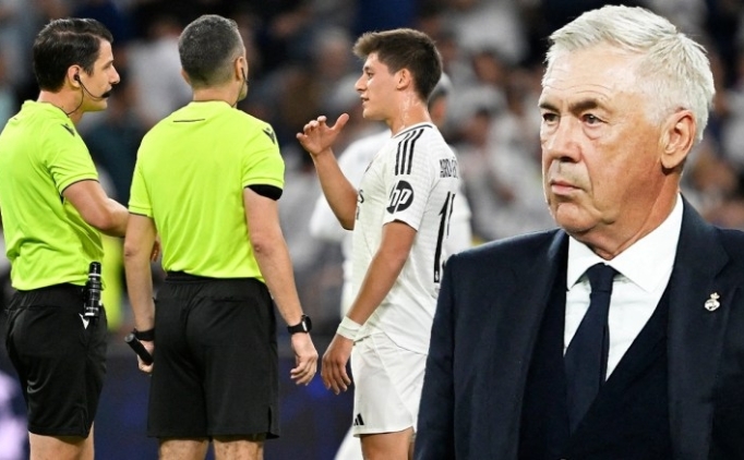 Carlo Ancelotti, Halil Umut Meler'e tepki gsterdi