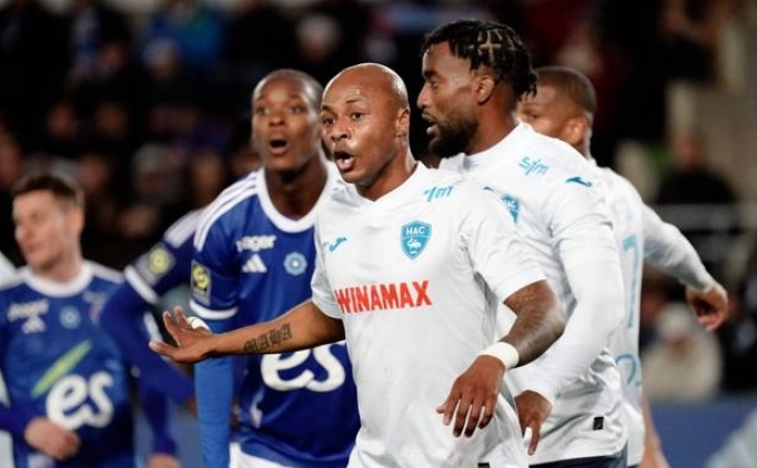 Andre Ayew cotu, Le Havre 1 puan kurtard!