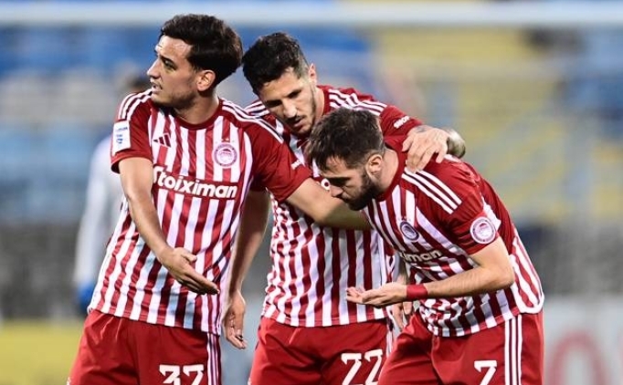 6 goll karlamada kazanan Olympiakos