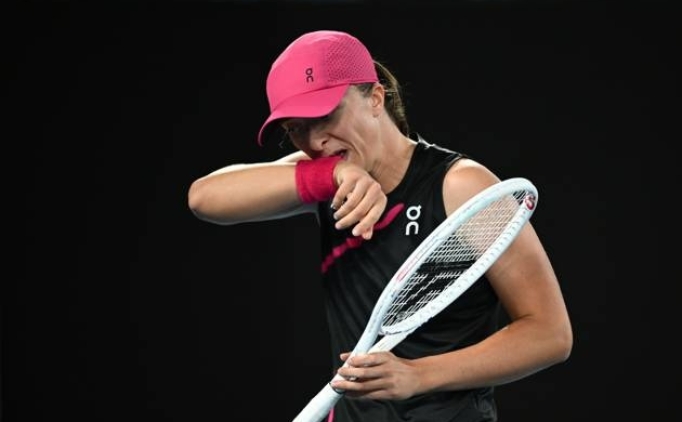 Iga Swiatek, Avustralya Ak'ta 3. turda elendi