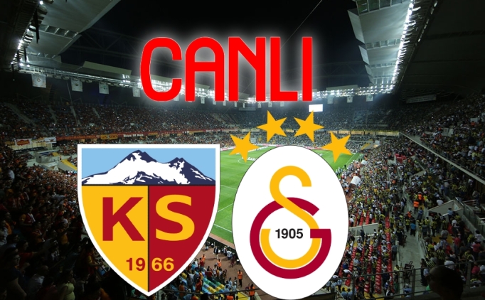 Kayserispor - Galatasaray Canl zle (ifresiz cretsiz)