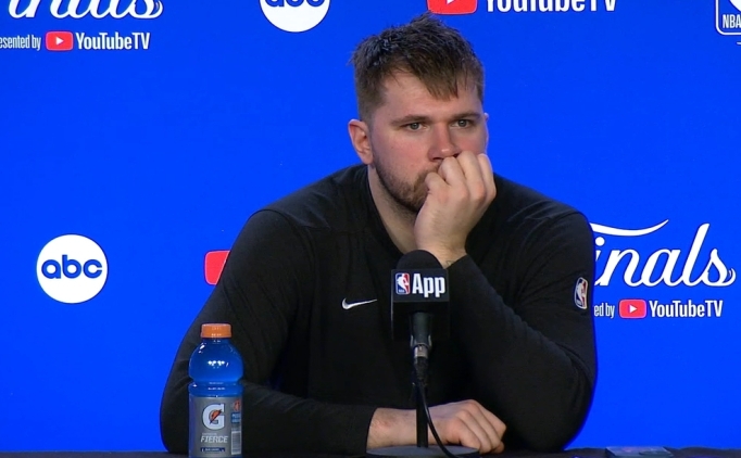 Luka'dan hakem eletirisi: 'NBA Finalleri'nde 6 faul?'