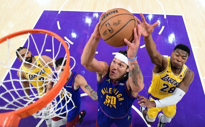 NBA play-off'larnda Nuggets, Lakers' yenerek seriyi 3-0 yapt