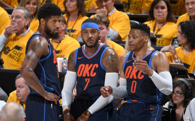 Carmelo ve PG'ye gre, Thunder deneyi neden tutmad?