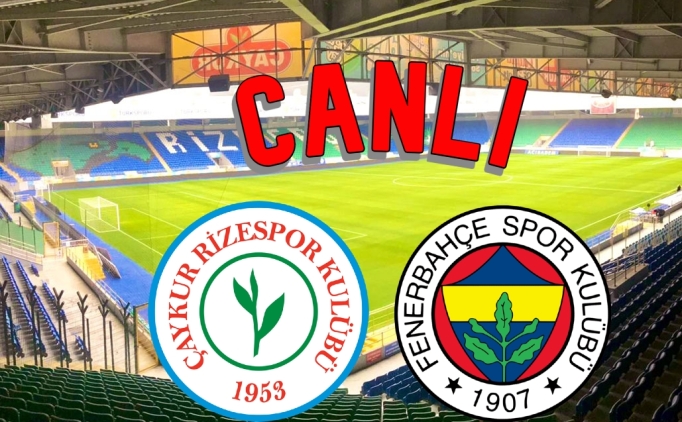 Bein Sports 1 Canl zle: aykur Rizespor Fenerbahe canl izle