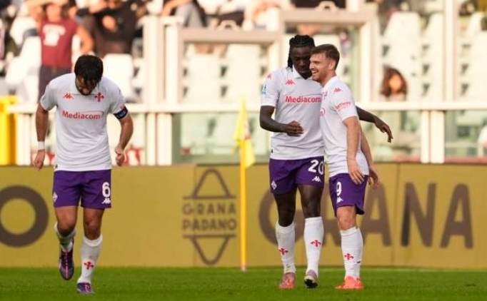 Fiorentina, Moise Kean ile  puan kazand