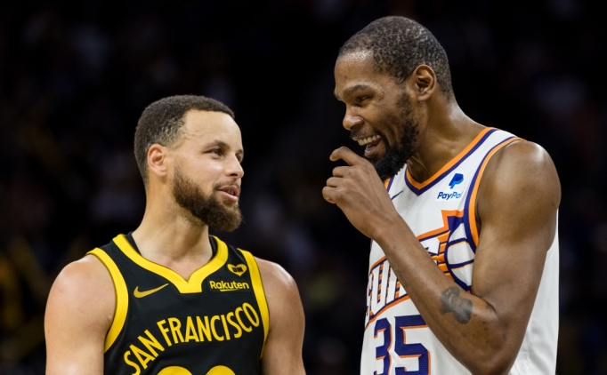 Durant: 'Ben, LeBron ve Steph, 40'l yalarmzda da oynayabiliriz'