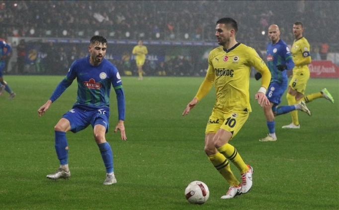 Çaykur Rizespor - Fenerbahçe: 11'ler