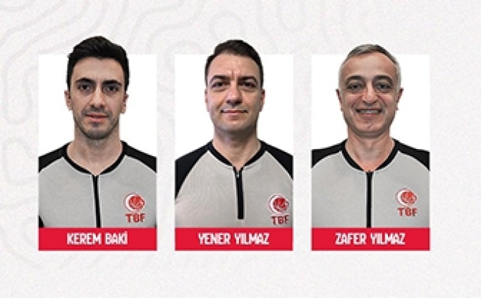FIBA 2025 Avrupa Şampiyonası'nda 3 Türk hakem!