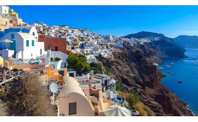 Santorini Yanardağı nerede? Yunanistan Santorini adası