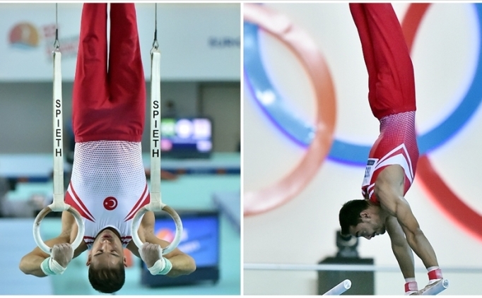 Avrupa'n�n en iyi artistik cimnastik�ileri Almanya'da madalya hedefleyecek