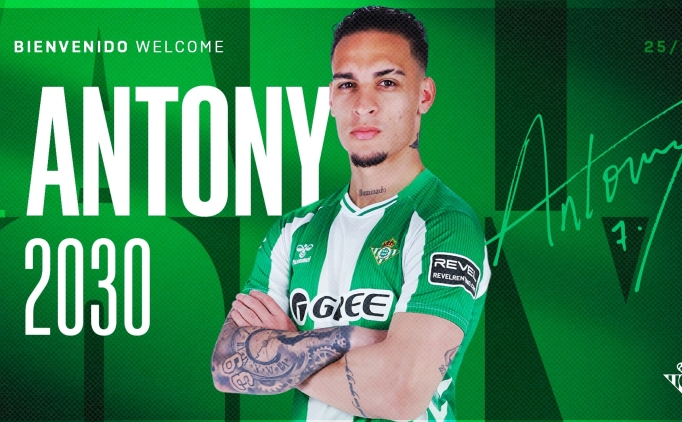Antony, yeniden Real Betis'te