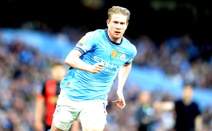 Kevin de Bruyne uçağa bindi, rota Napoli