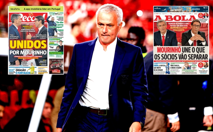 Mourinho, Benfica'y� birle�tirdi!