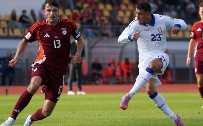 S�rbistan'dan tek goll� galibiyet!