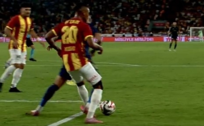 Fenerbah�e'nin penalt� pozisyonu!