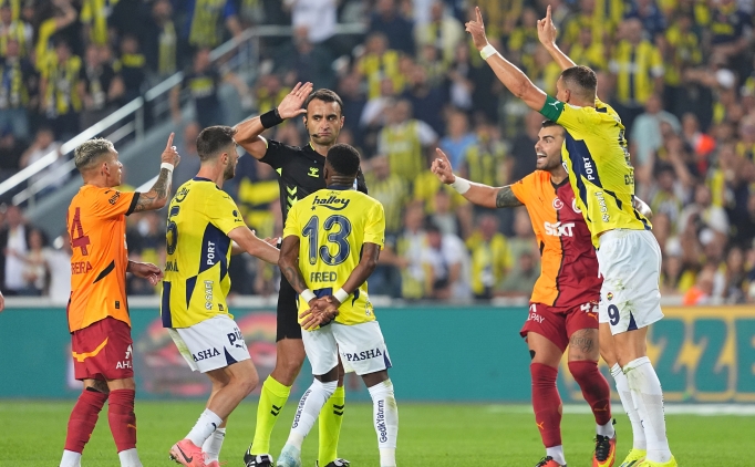 TFF'den Galatasaray - Fenerbahe derbisi iin hakem karar