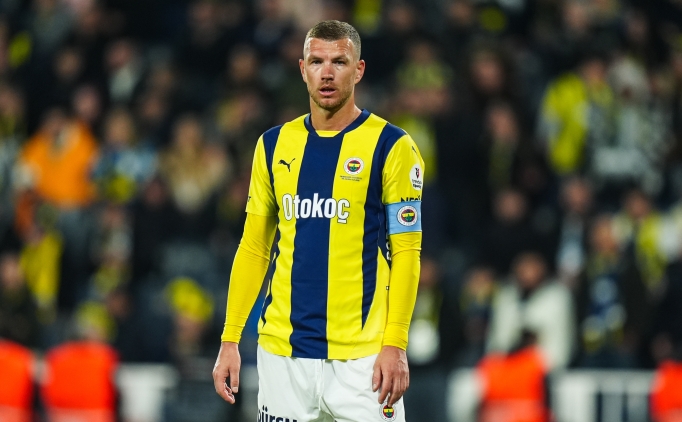 Edin Dzeko'dan olay yaratan paylam!