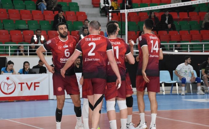 Ziraat Bankkart, deplasmanda set vermedi