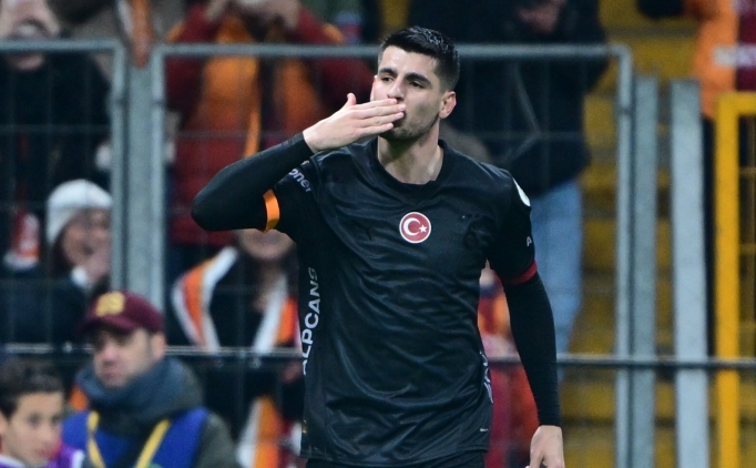 Galatasaray'da Morata geri dnd!