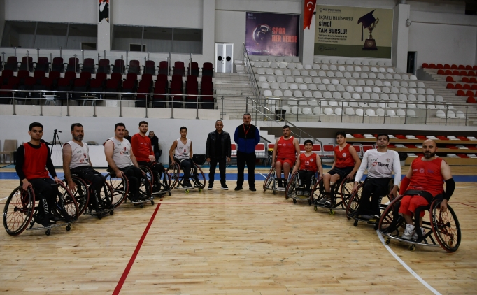 Batmanl engelli basketbolcularn hedefi Sper Lig